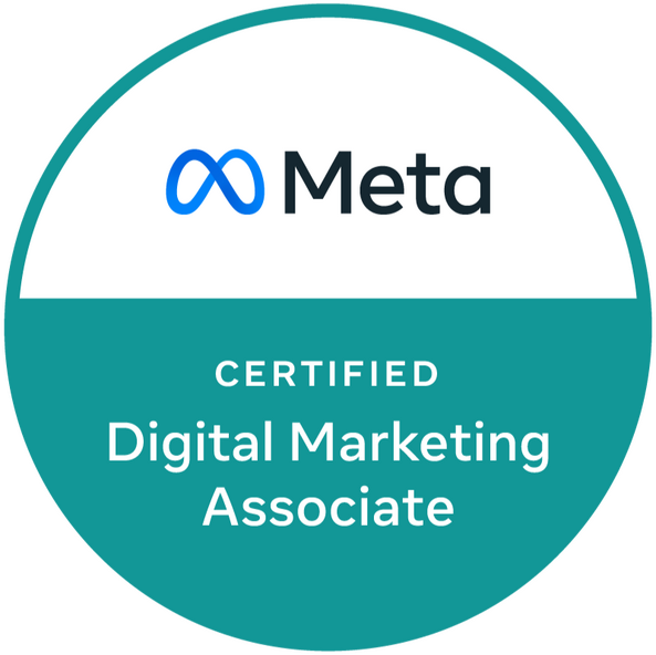 Tyler Thompson Meta Digital Marketing Associate Badge